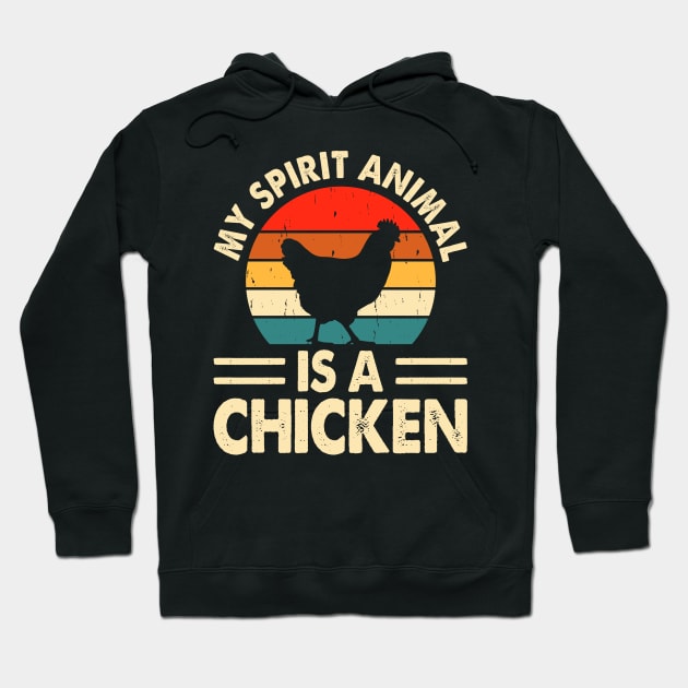 My Spirit Animal Is A Chicken T Shirt For Women Men Hoodie by Xamgi